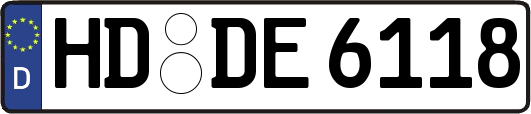 HD-DE6118