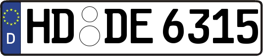 HD-DE6315