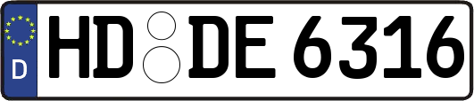 HD-DE6316