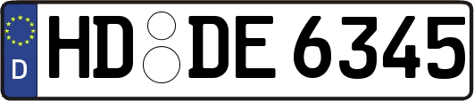 HD-DE6345