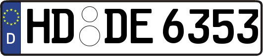 HD-DE6353