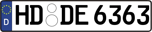 HD-DE6363
