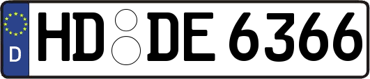 HD-DE6366