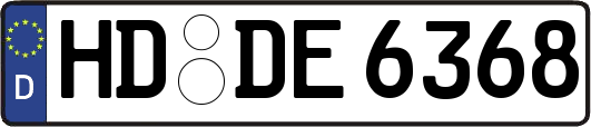 HD-DE6368