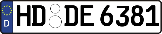 HD-DE6381