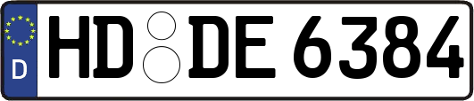 HD-DE6384