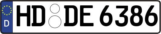 HD-DE6386