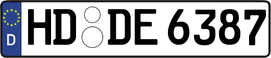 HD-DE6387
