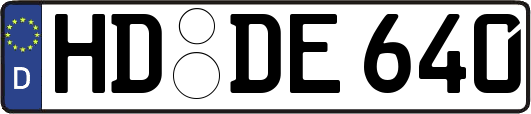 HD-DE640