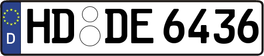 HD-DE6436
