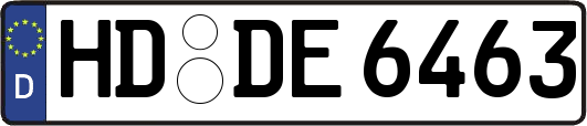 HD-DE6463