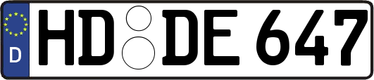 HD-DE647