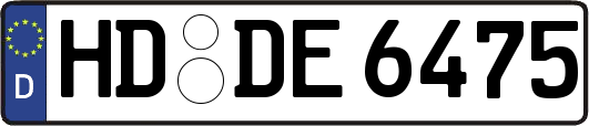 HD-DE6475