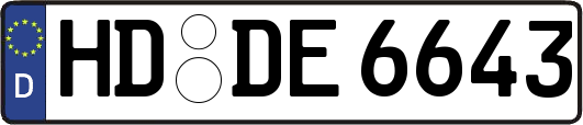 HD-DE6643