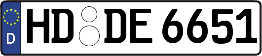 HD-DE6651