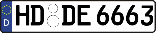 HD-DE6663