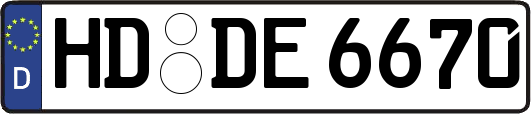 HD-DE6670