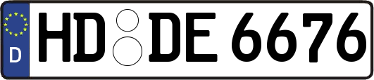 HD-DE6676