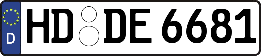 HD-DE6681
