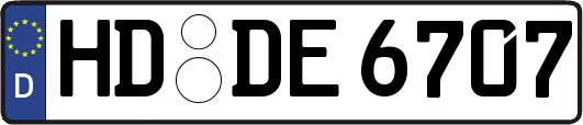 HD-DE6707