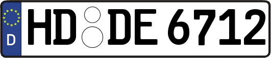 HD-DE6712