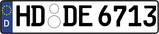 HD-DE6713
