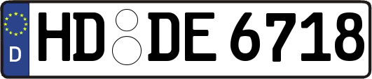 HD-DE6718