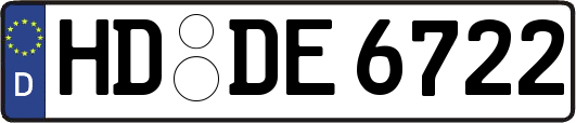 HD-DE6722