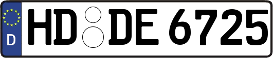 HD-DE6725