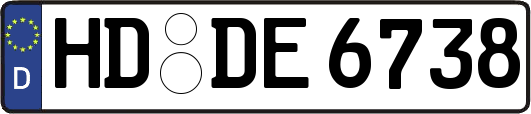 HD-DE6738