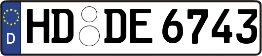 HD-DE6743