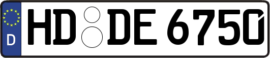 HD-DE6750