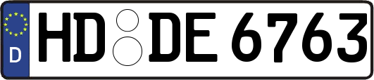 HD-DE6763