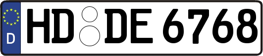 HD-DE6768
