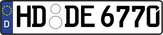 HD-DE6770