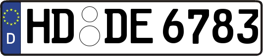 HD-DE6783