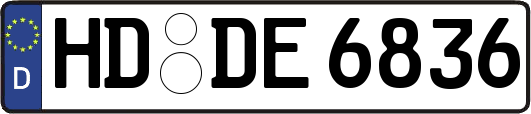 HD-DE6836