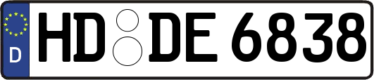 HD-DE6838