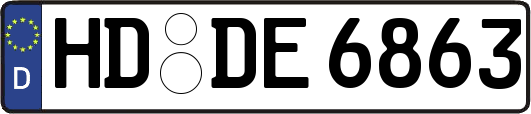 HD-DE6863