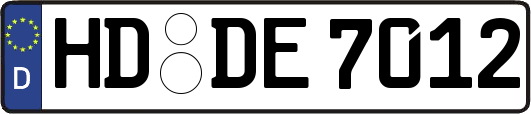 HD-DE7012