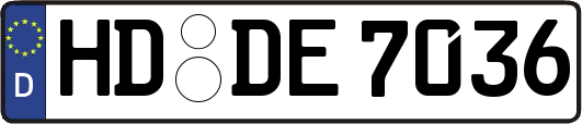 HD-DE7036