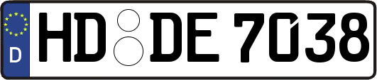 HD-DE7038