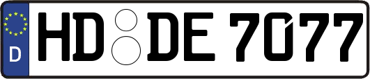 HD-DE7077