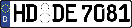 HD-DE7081