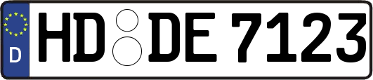 HD-DE7123