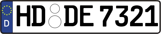 HD-DE7321