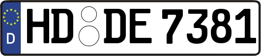 HD-DE7381