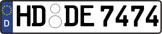 HD-DE7474