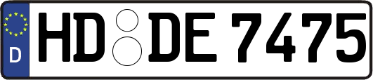 HD-DE7475