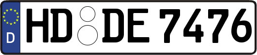 HD-DE7476